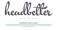 Desktop Screenshot of headbetter.com